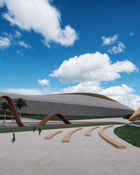 大学体育城丨埃及丨Architecture design studio VIII