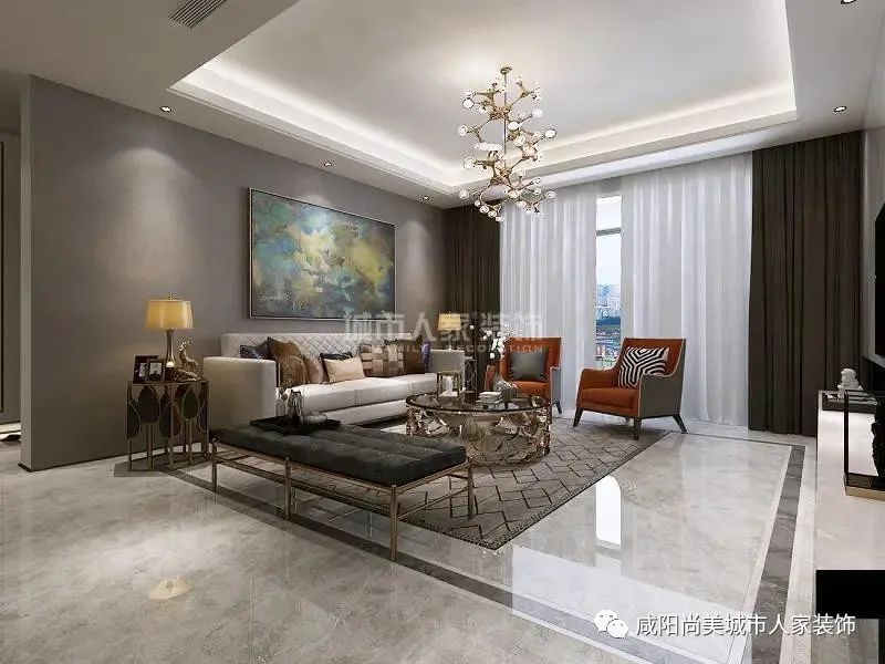 150㎡现代风格,轻松自在的家居艺术-5