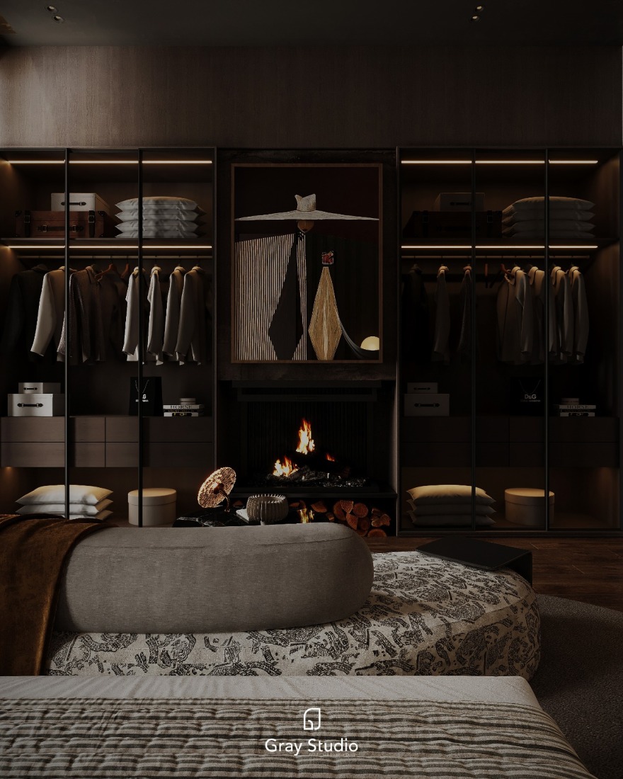 主卧设计项目丨英国丨Gray Studio-6