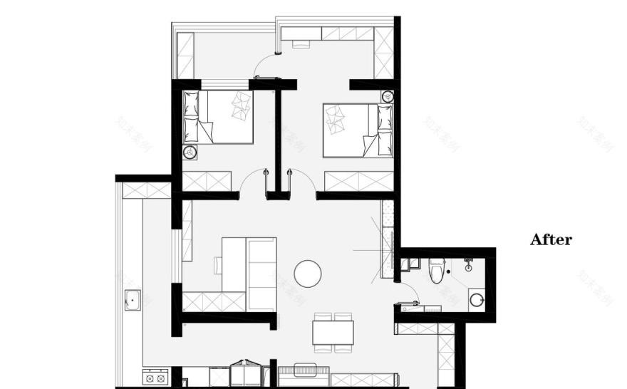 温馨浪漫公寓设计丨壹目设计-59
