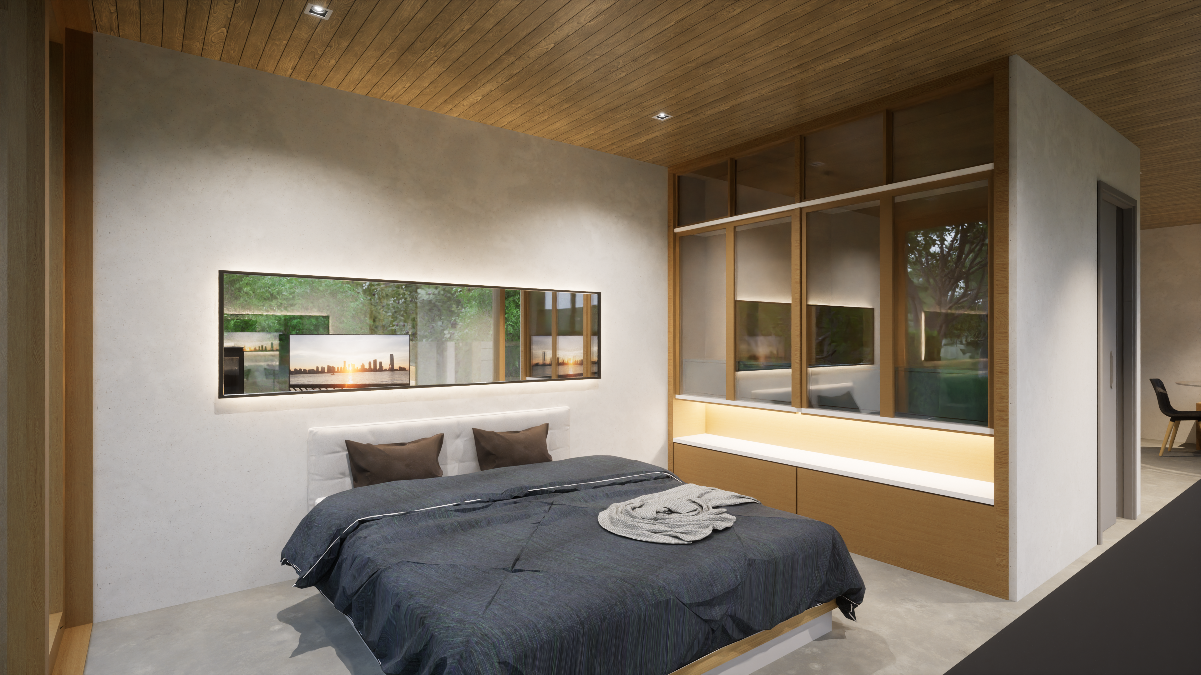 Chalé moderno na serra-20