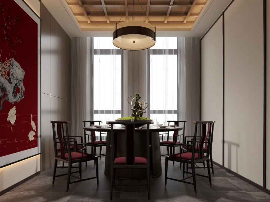 银川国益公馆私人会所装修设计丨中国银川丨银川装修公司-21