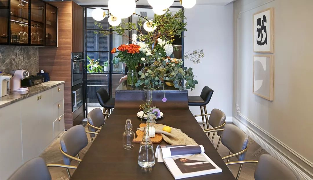 80 后花艺师 190㎡精装房改造，打造开放通透的理性和感性空间-41