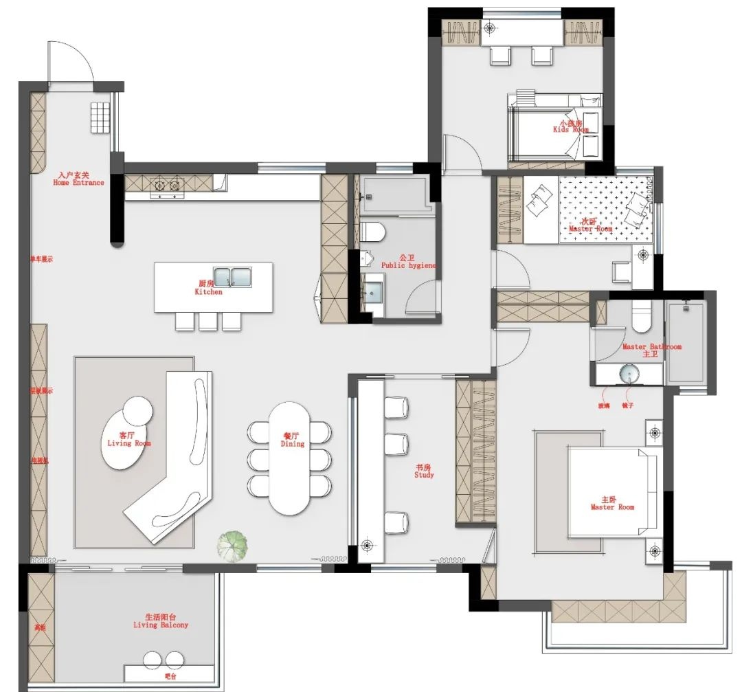 余间 · 170m²大平层设计-3