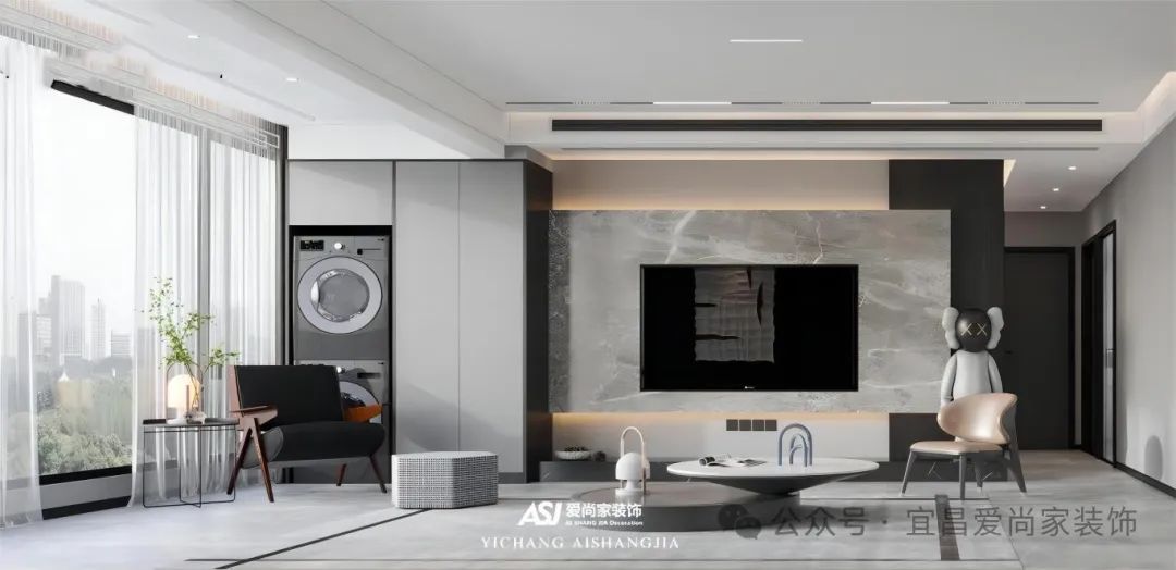 碧桂园·城央一品 141㎡现代居所设计丨中国宜昌丨宜昌爱尚家建筑装饰工程有限公司-10
