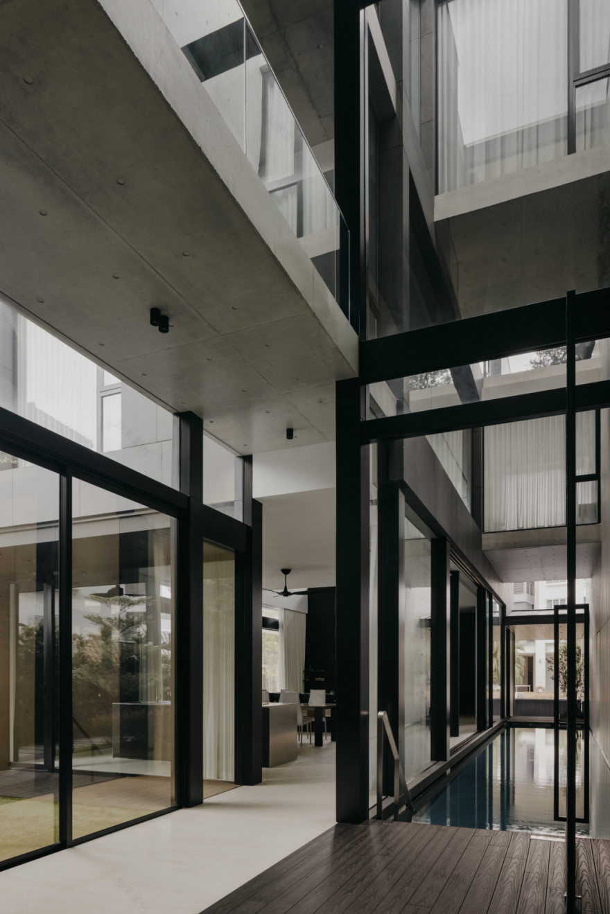 无烟煤屋丨新加坡丨Ming Architects-20