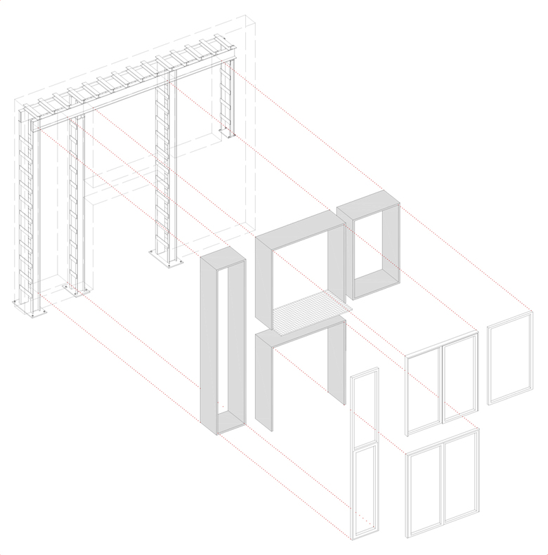 凯奇画廊+联合办公丨西班牙巴塞罗那丨sandy brunner Architecture-30
