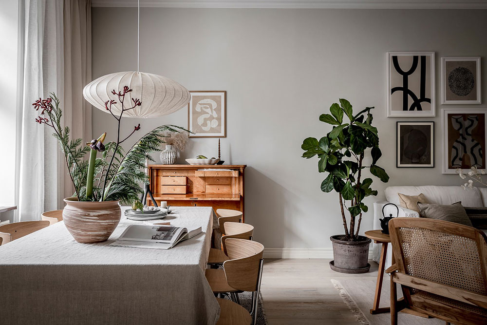 瑞典哥德堡 88 平米舒适自然北欧风公寓-5