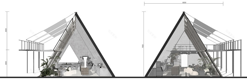 之仓咖啡厅丨中国西安丨MOS木石设计-70
