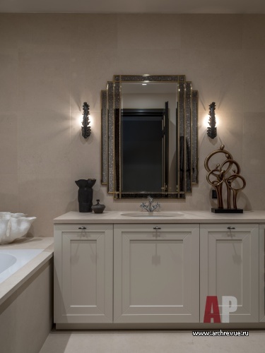 莫斯科西南角带全景窗可看莫斯科大学高楼的彩色公寓室内设计丨俄罗斯莫斯科丨Гончар Ольга,Лобынцева Софья-51