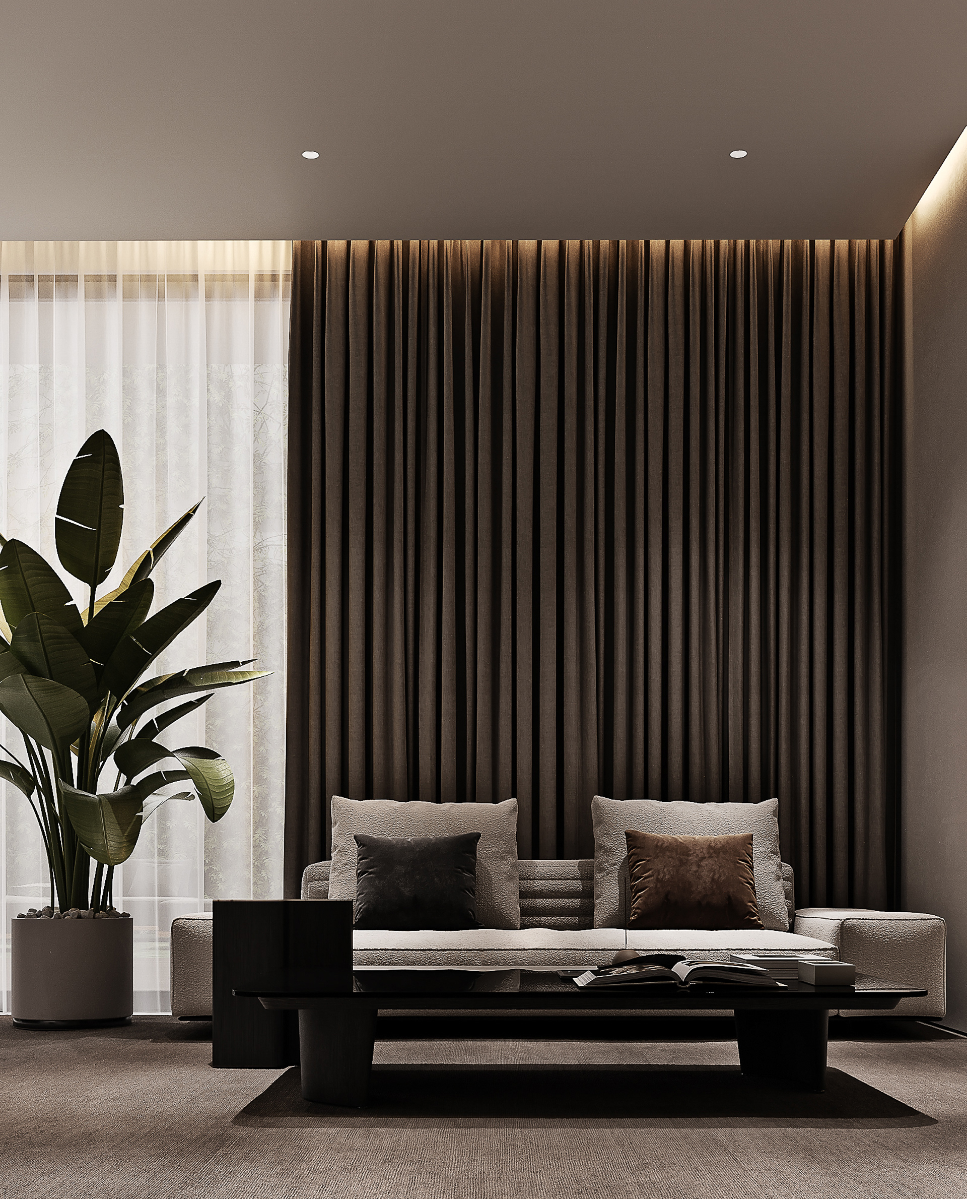 Modern minimalism family residence-9