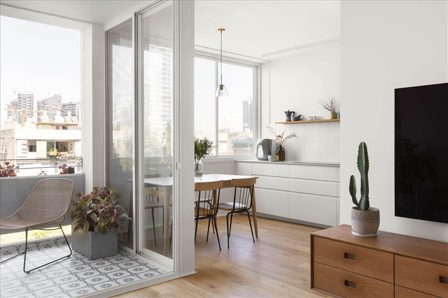 特拉维夫一座保护建筑内公寓的粗野主义设计装修丨以色列特拉维夫丨建筑师兼室内设计师Shir Margolin-21