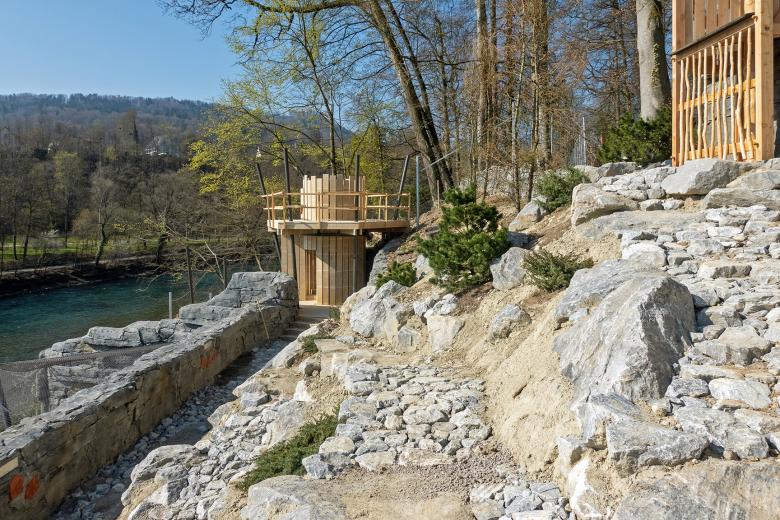 Weber + Brönnimann Landschaftsarchitekten AG丨«Aare-Alpen» Steinwildanlage Tierpark Dählhölzli丨瑞士-15