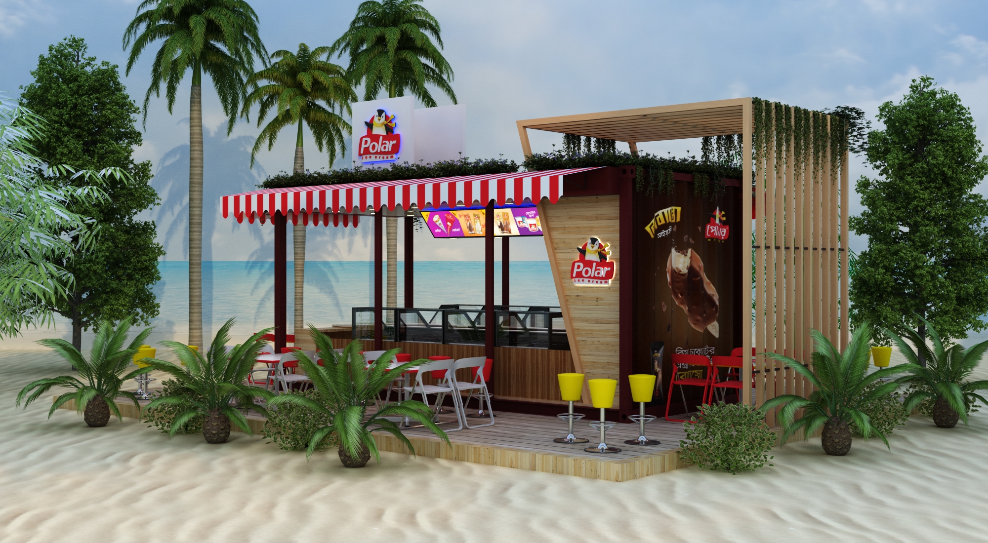 Polar Ice Cream Cafe - Cox's Bazar Sea Beach-11