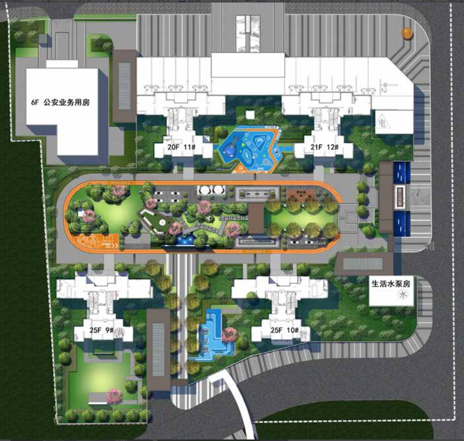 广东江门北新区博学名苑示范区装修设计丨中国江门-3