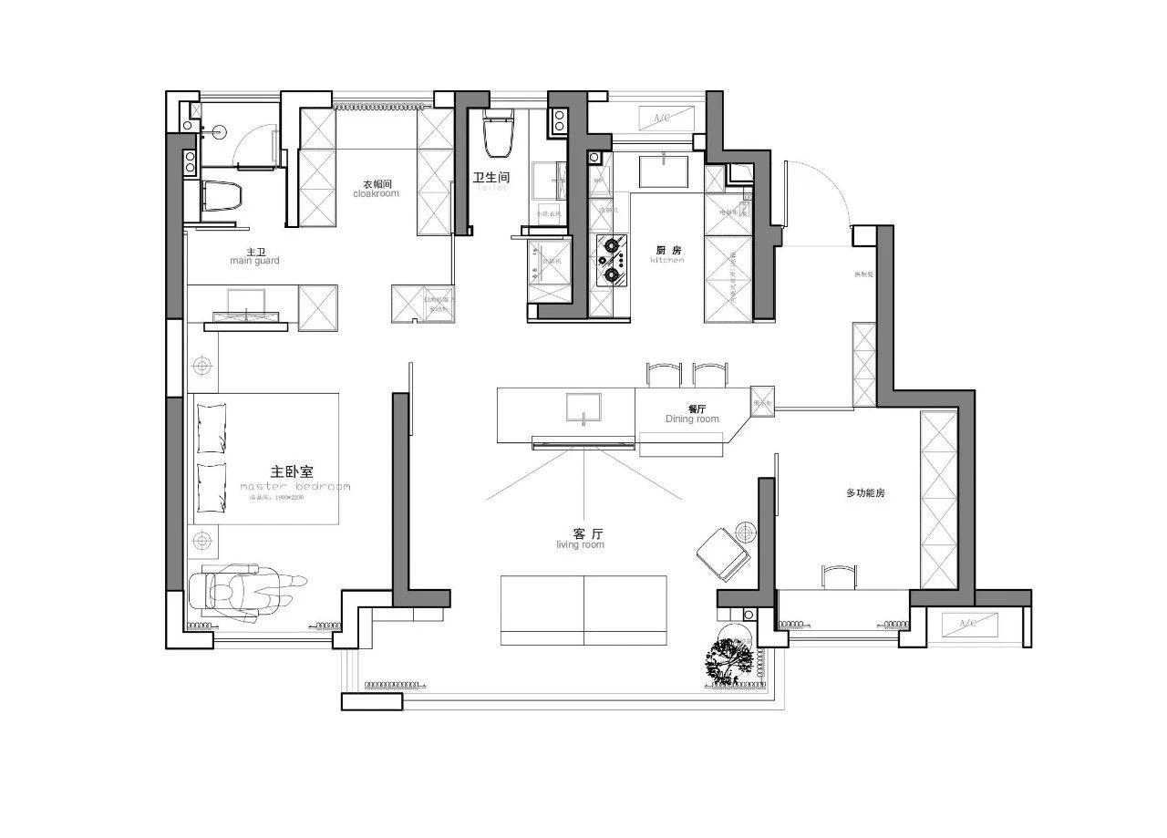 FF空间设计 · 人宠共居的极简宅-49