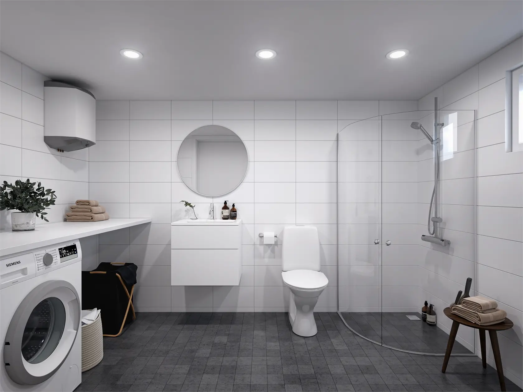 瑞典 25m²全白迷你屋，极致简约之美-12