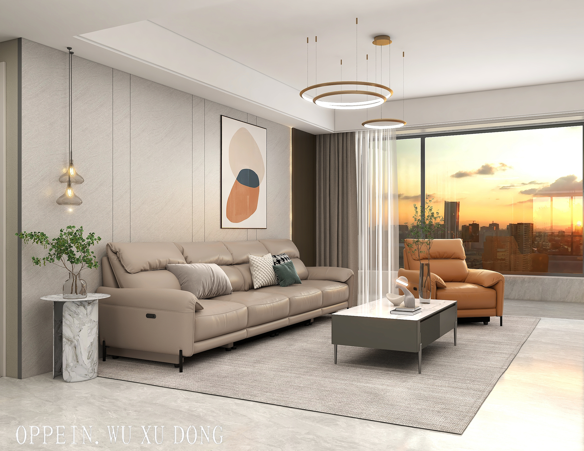 时代之光莫姐全屋设计方案-3