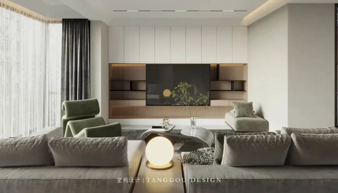 现代美式轻奢叠墅丨中国武汉丨堂构设计-95