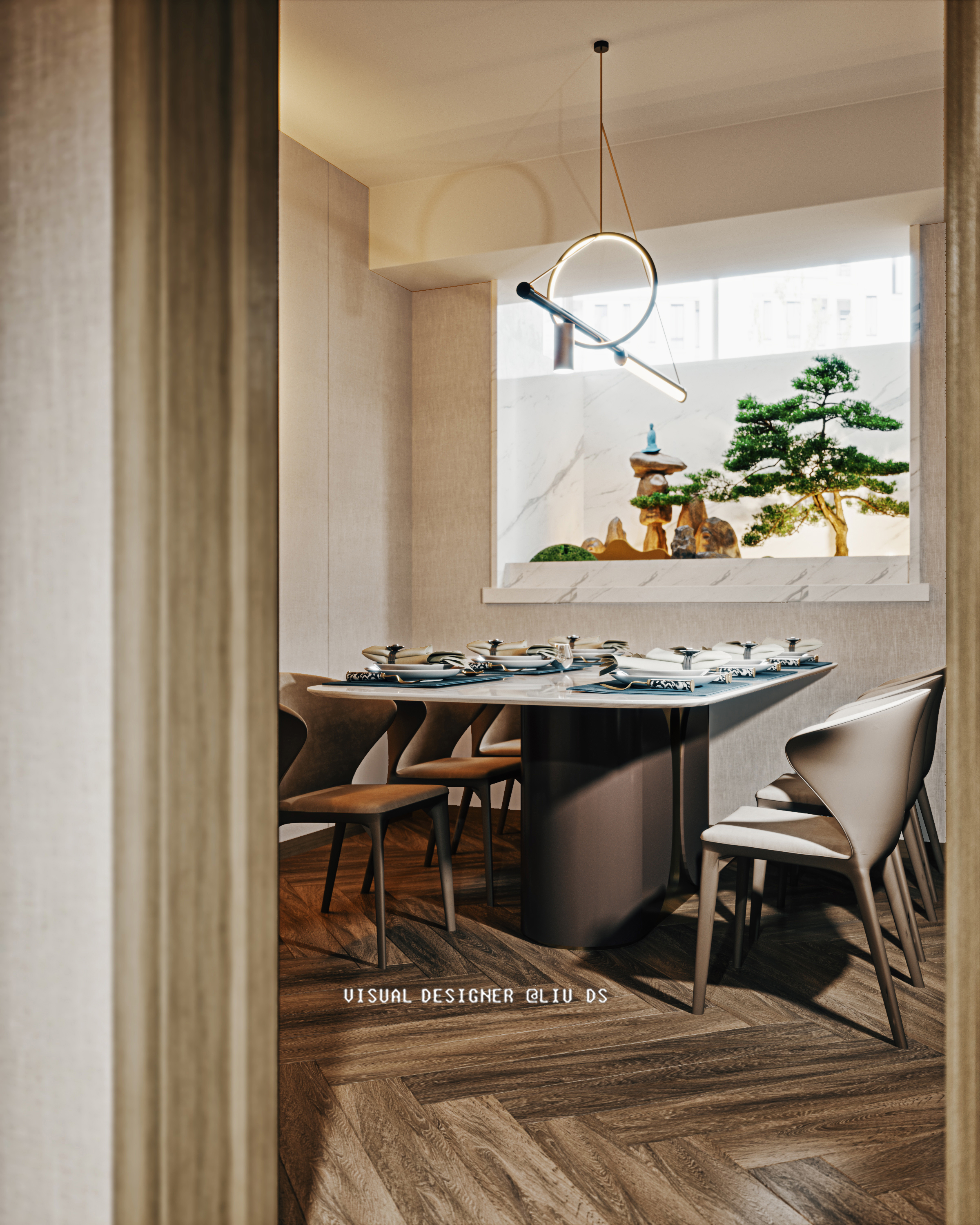 现代轻奢地产样板间，下跃户型设计解析-22