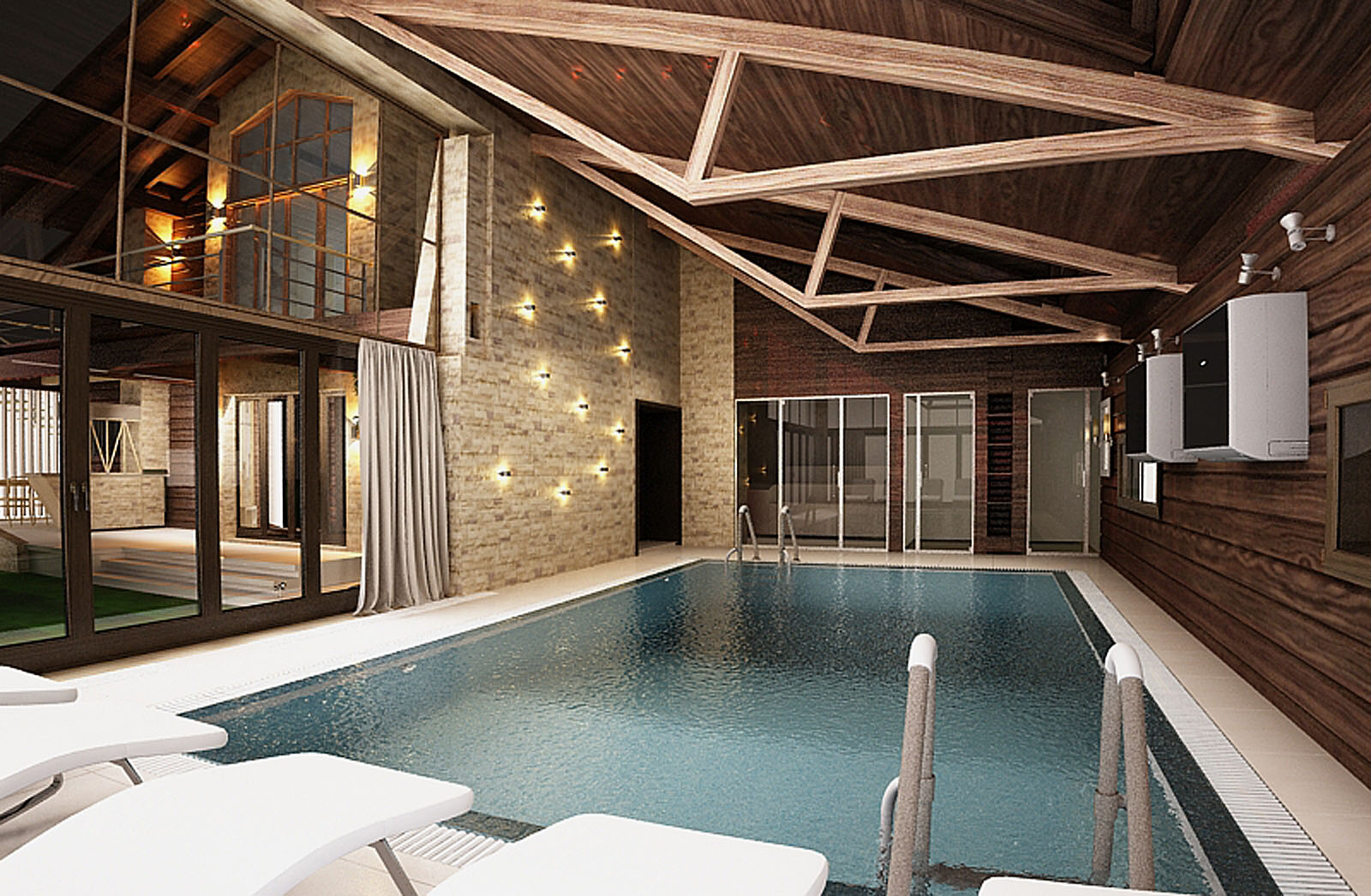 386м²原木住宅桑拿房项目丨ARXY工作室-14