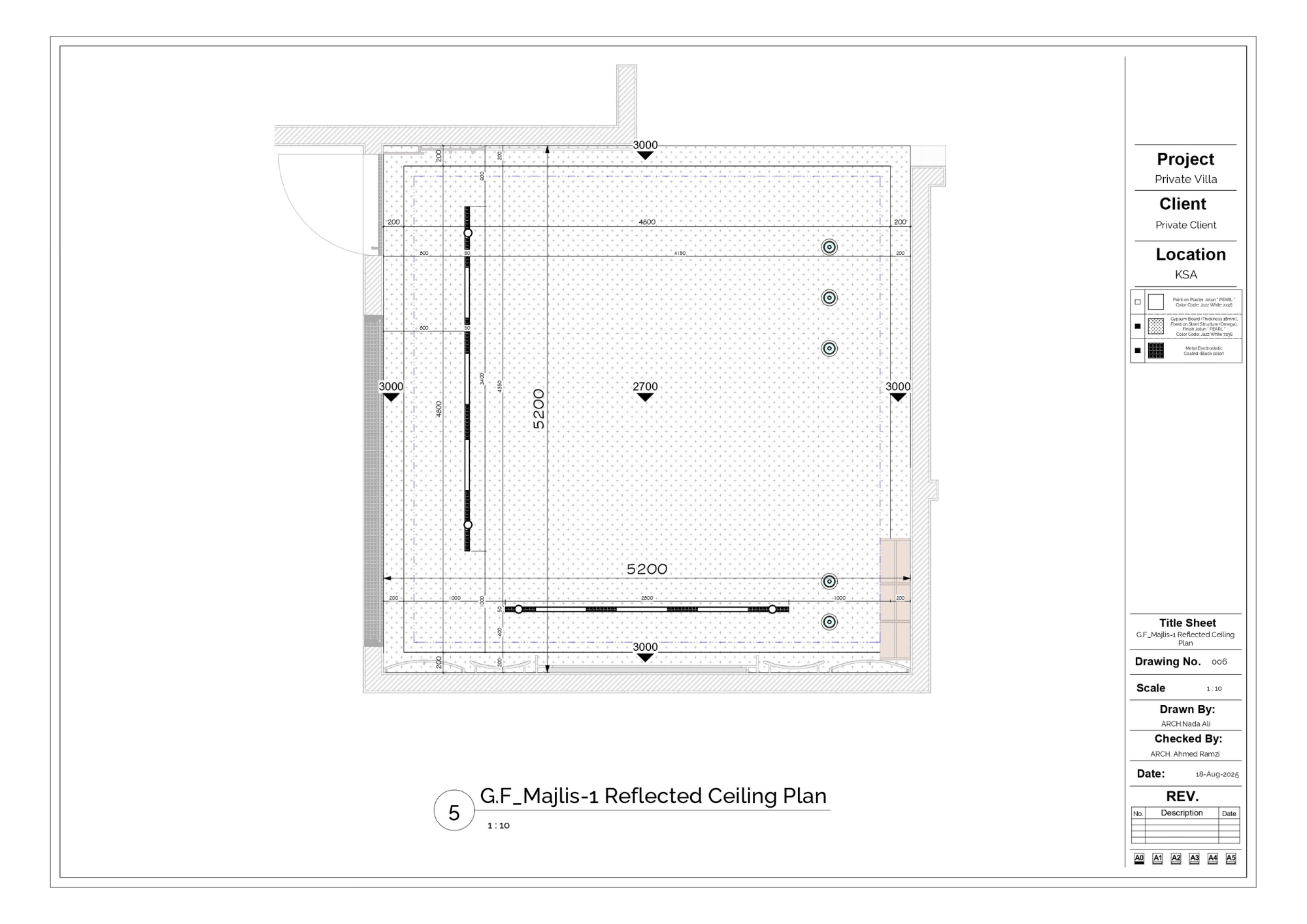 Family Living Interior – Residential Project-13