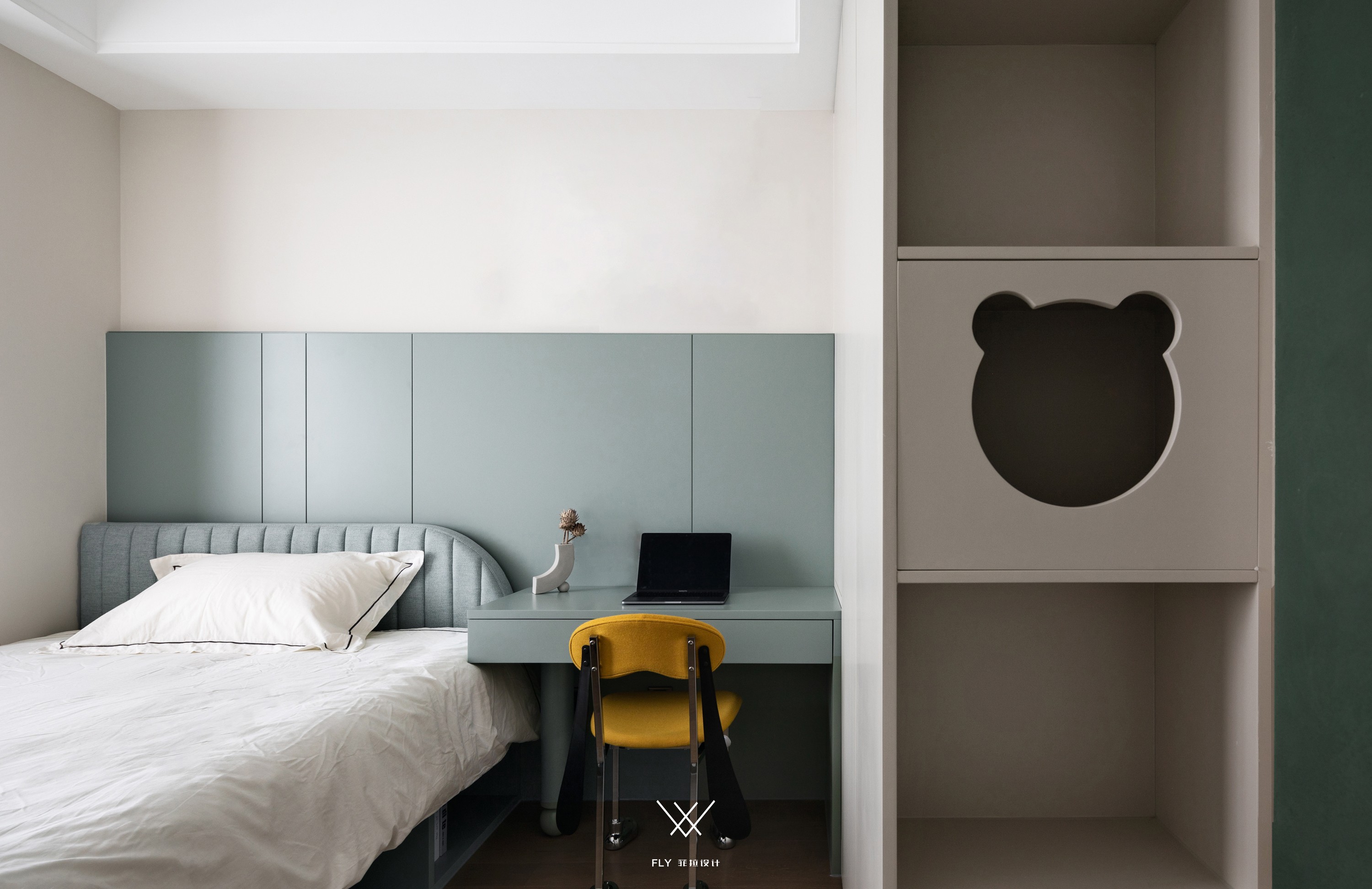 北欧风住宅设计丨中国杭州丨菲拉设计-39