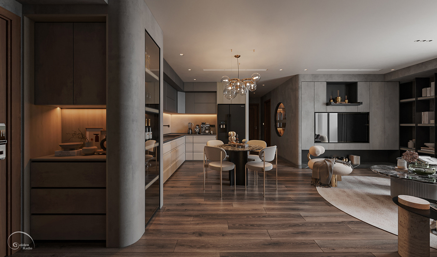 超有设计感的公寓设计 每一处细节尽显高级！-10