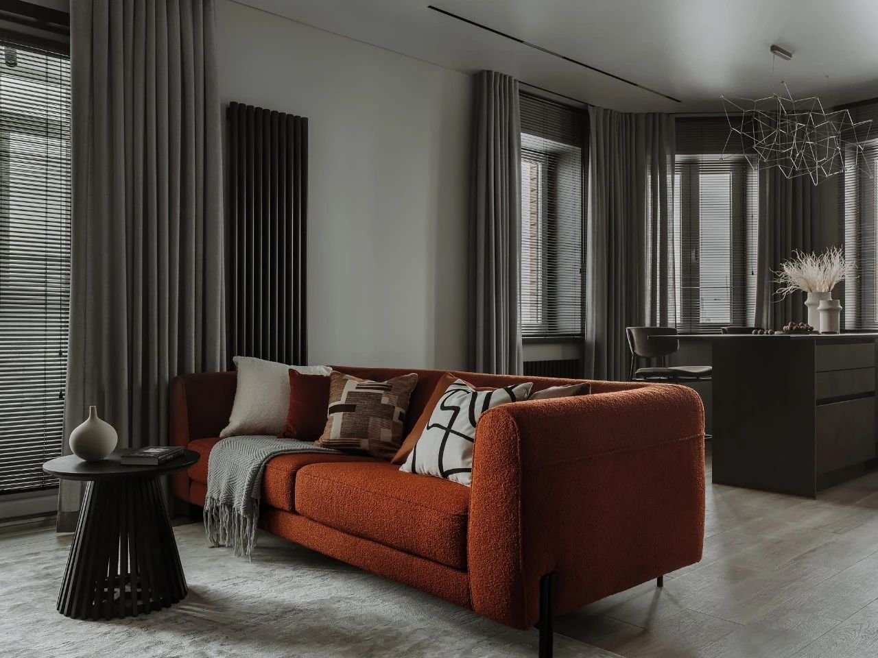 国外网红公寓室内设计丨Dina Gerasina-2