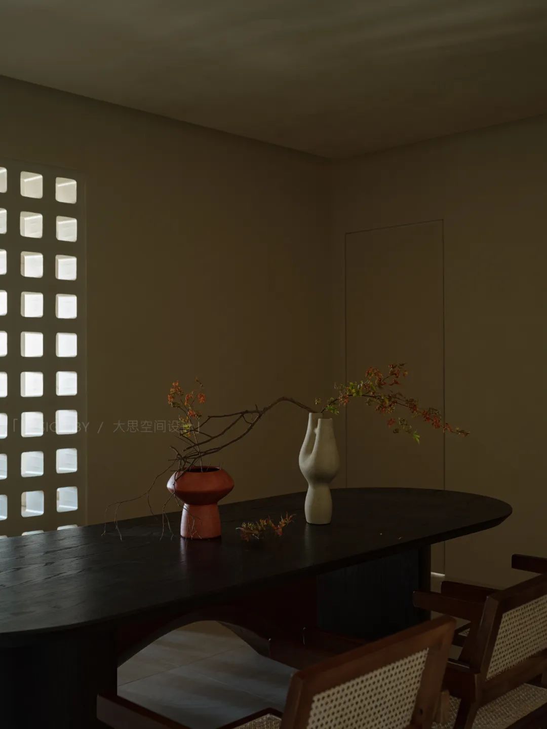 暖黄色宁静住宅丨中国武汉丨大思-58