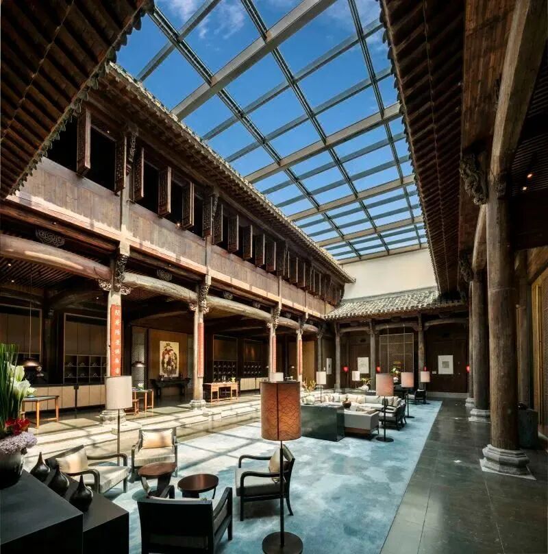 【上海丨朱家角安麓】¥1999/套--安缦姊妹品牌!东方美学邂逅奢华隐逸!躺进120㎡阳庭阁别墅私宅,故宫同款地砖!-113