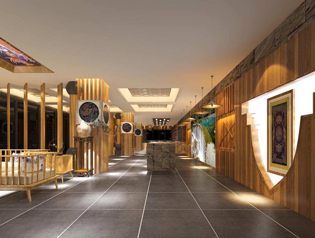 贵州小七孔布依风情民宿设计-22