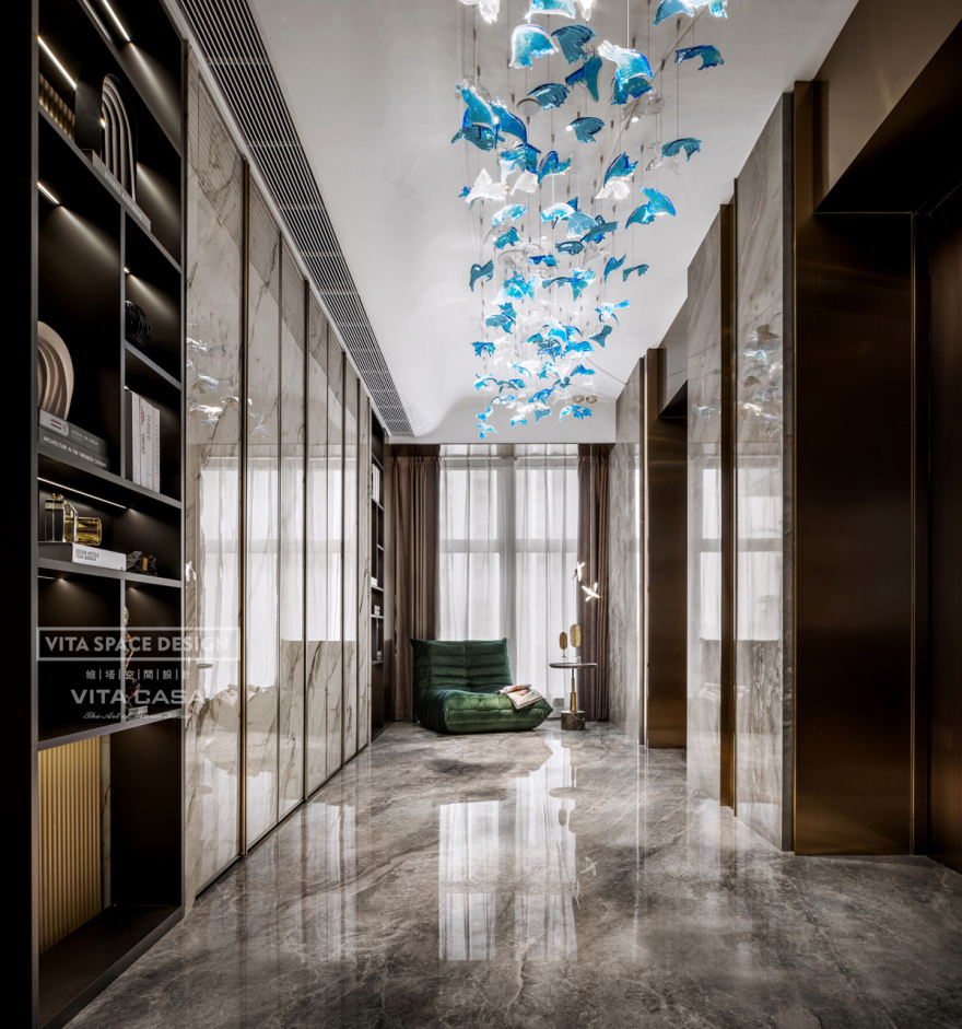 壹方中心玖誉现代别墅设计丨维塔空间设计-16