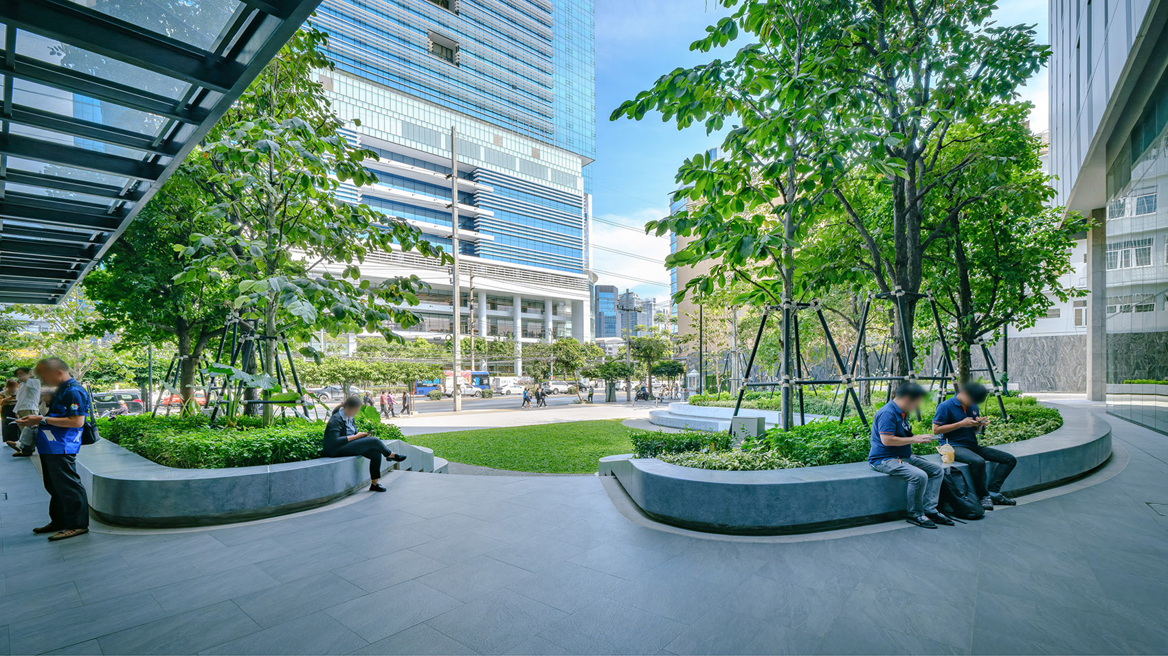 PUNN SMART WORKSPACE景观设计丨泰国曼谷丨REC STUDIO-16