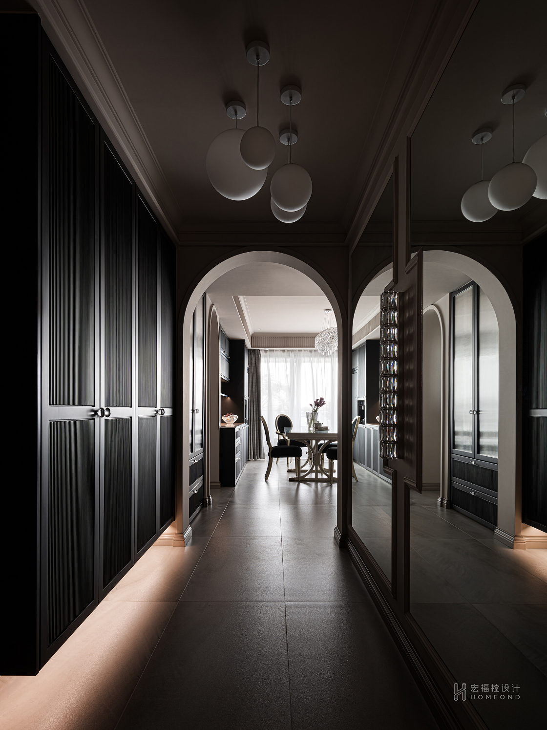 法式轻奢风格四室两厅设计丨中国成都丨成都宏福樘设计-31