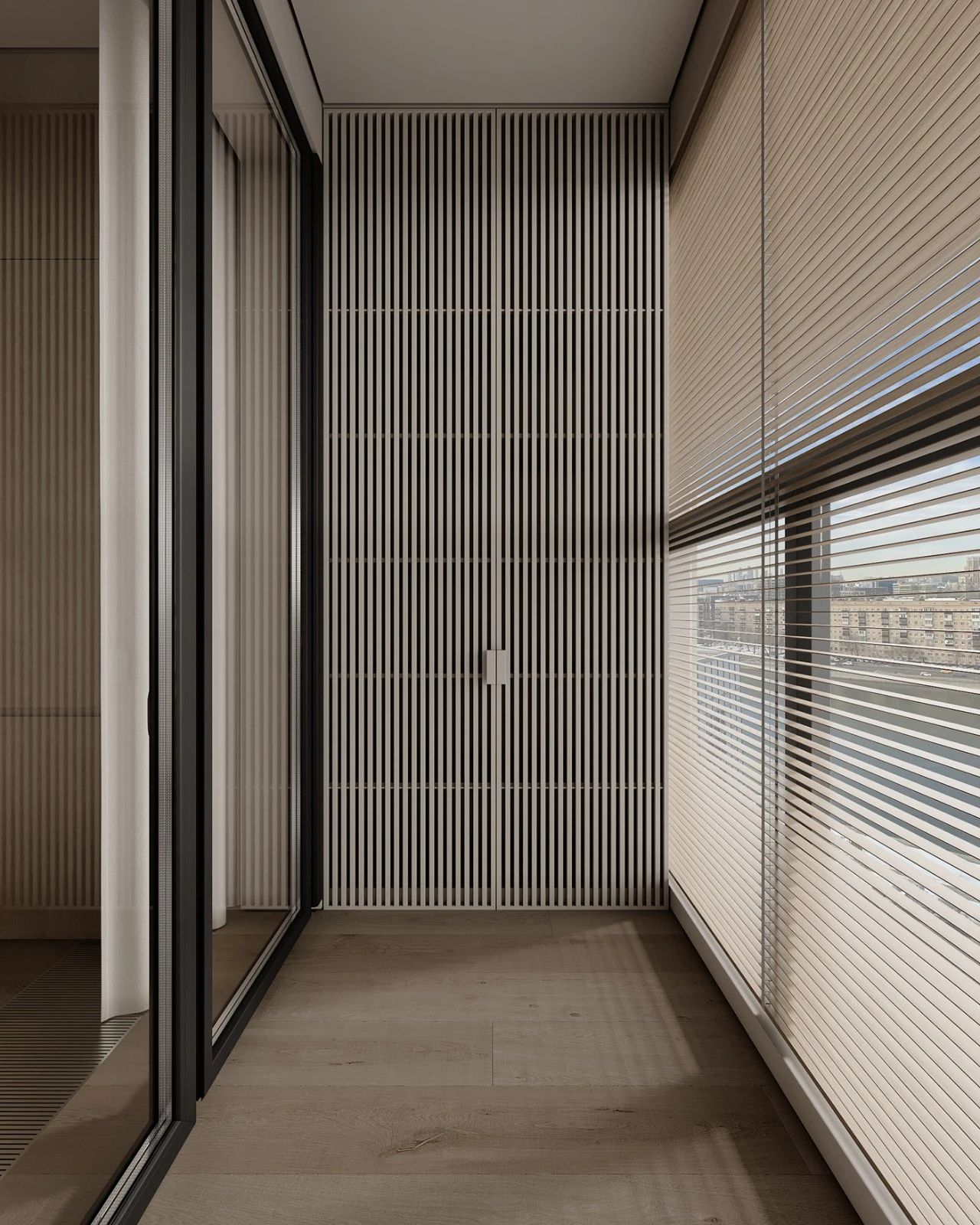 76㎡原木系奶油风极简空间设计丨哈萨克斯坦阿拉木图丨Ursa Studio-44