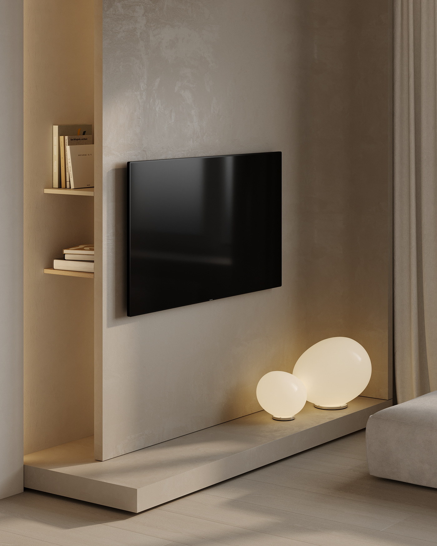 中性色系小空间公寓设计 超有范儿！-1