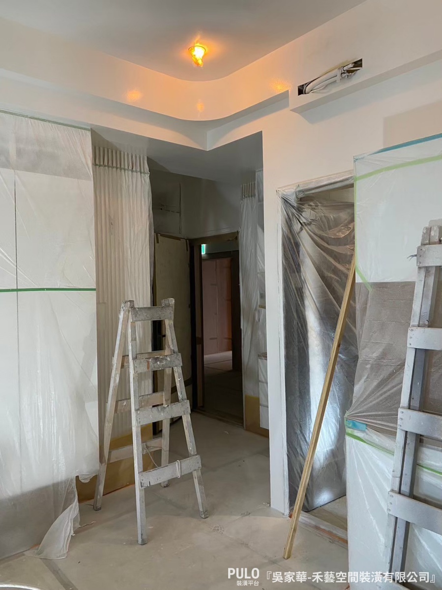 新北19坪迷霧灰色系小宅室内装修案例丨禾藝空間裝潢有限公司-38