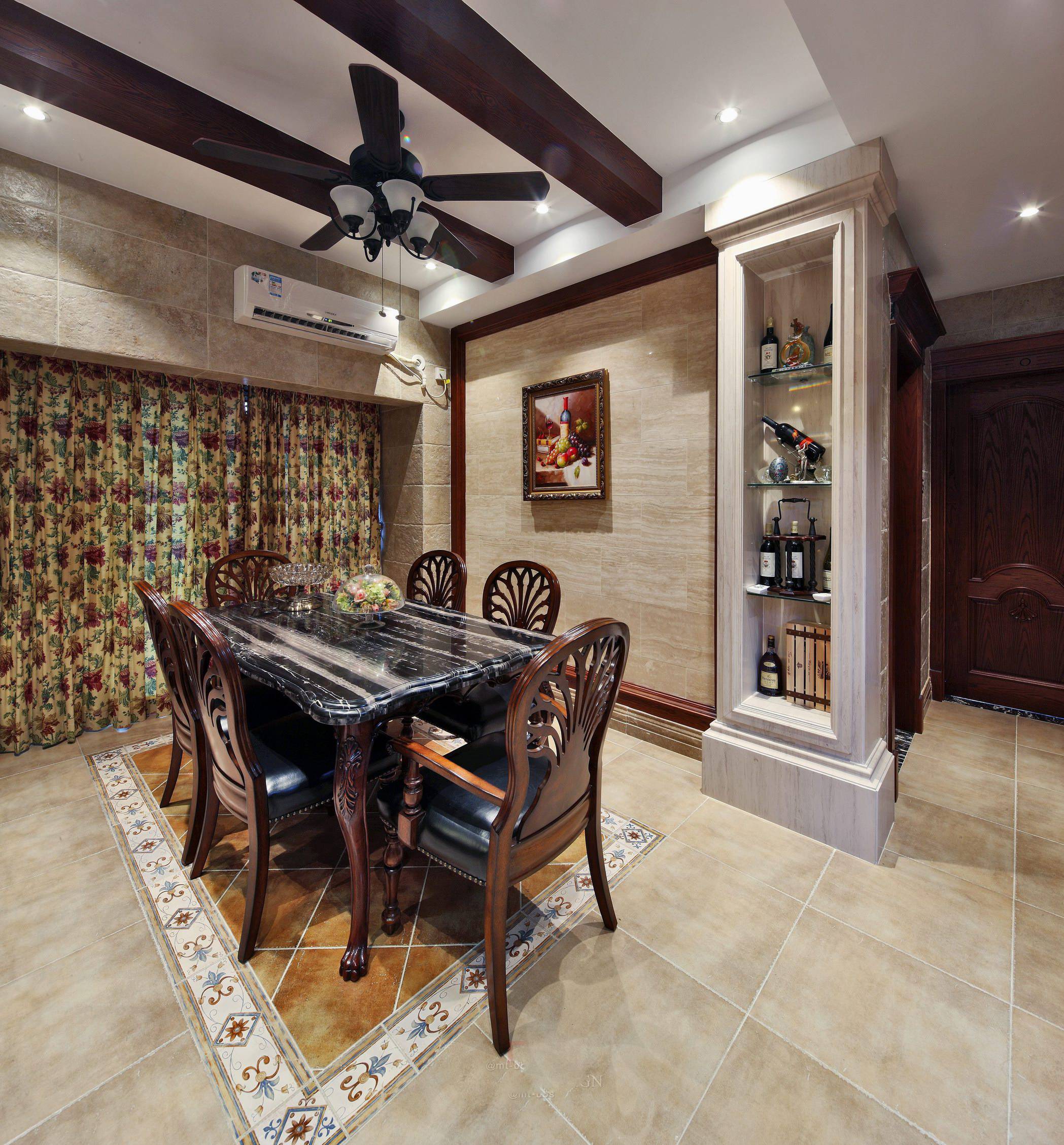 深圳慢城美式风格家居    白益森设计作品-35