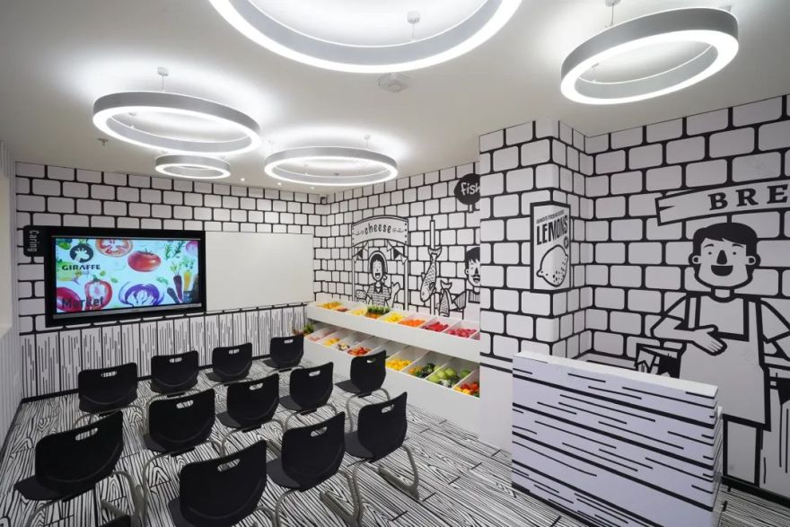 上海长颈鹿美语教育空间,演绎自然与教育的和谐共生-27