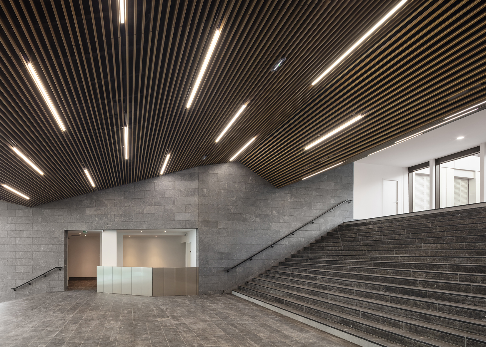 巴黎首个木结构节能办公楼——绿意盎然的“享受”空间-14