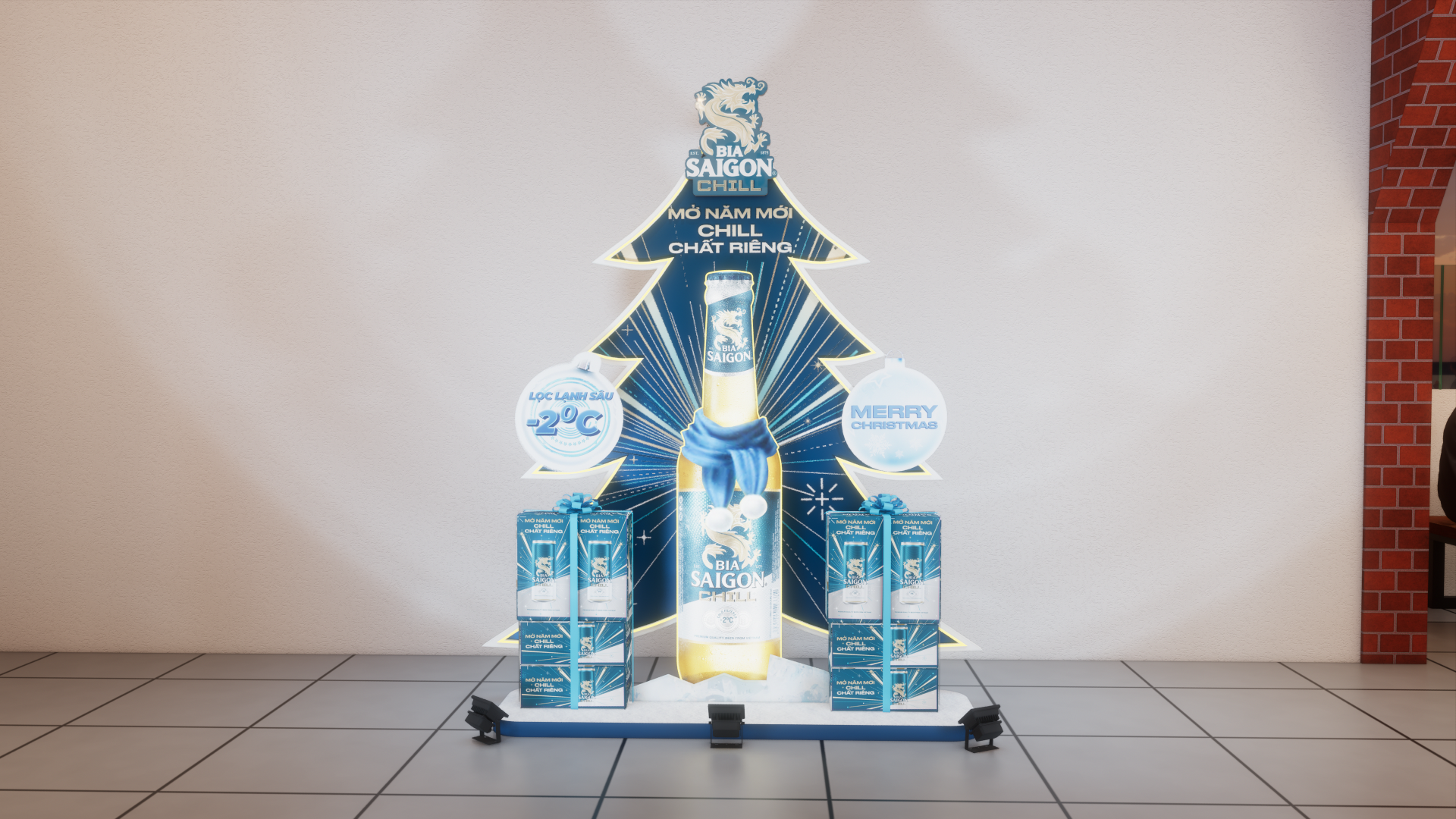 西贡寒战圣诞节项目比亚-2