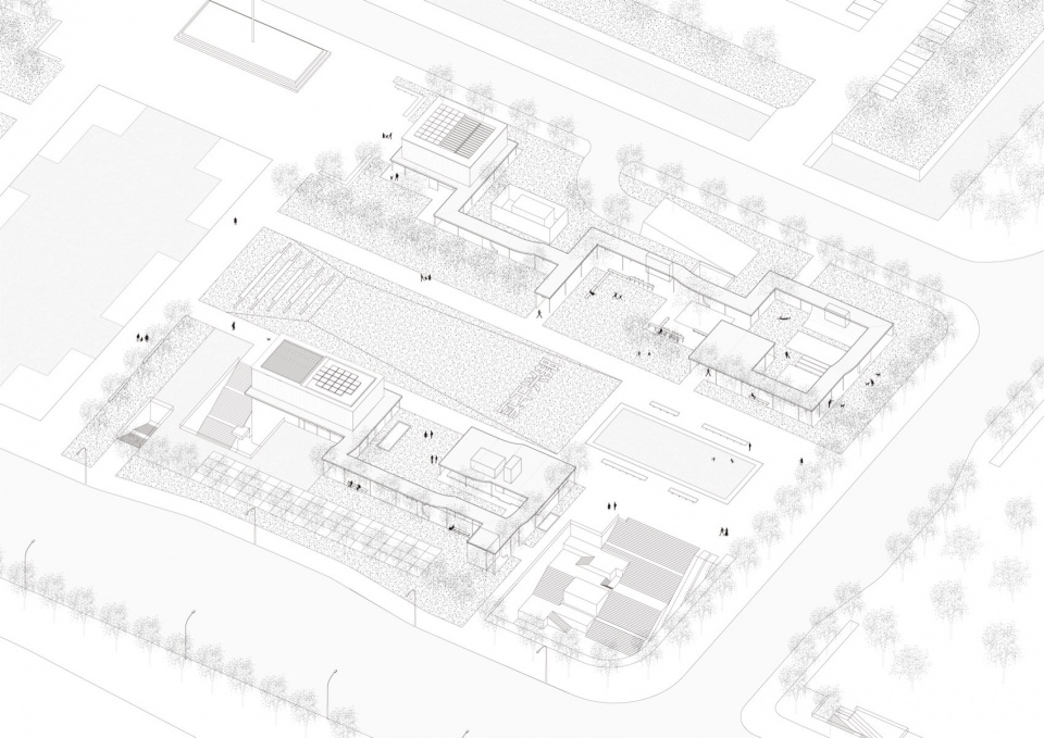昆山城市广场地上景观建筑丨中国江苏丨大舟建筑-20
