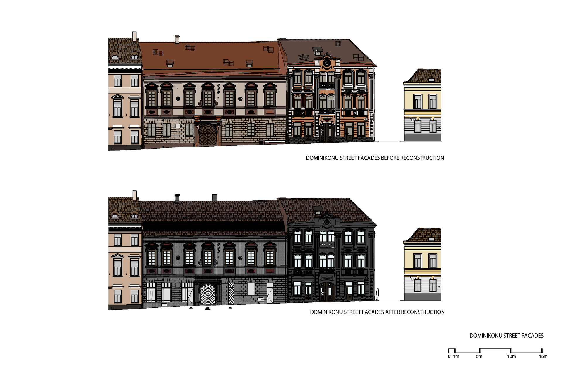 Vilnius Old Town 的 Vainiai Palace Rehabilitation,立陶宛-9