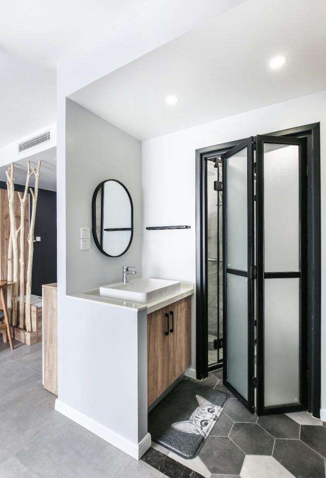 朝上空间设计工作室 | 平层小宅的完美变身-24