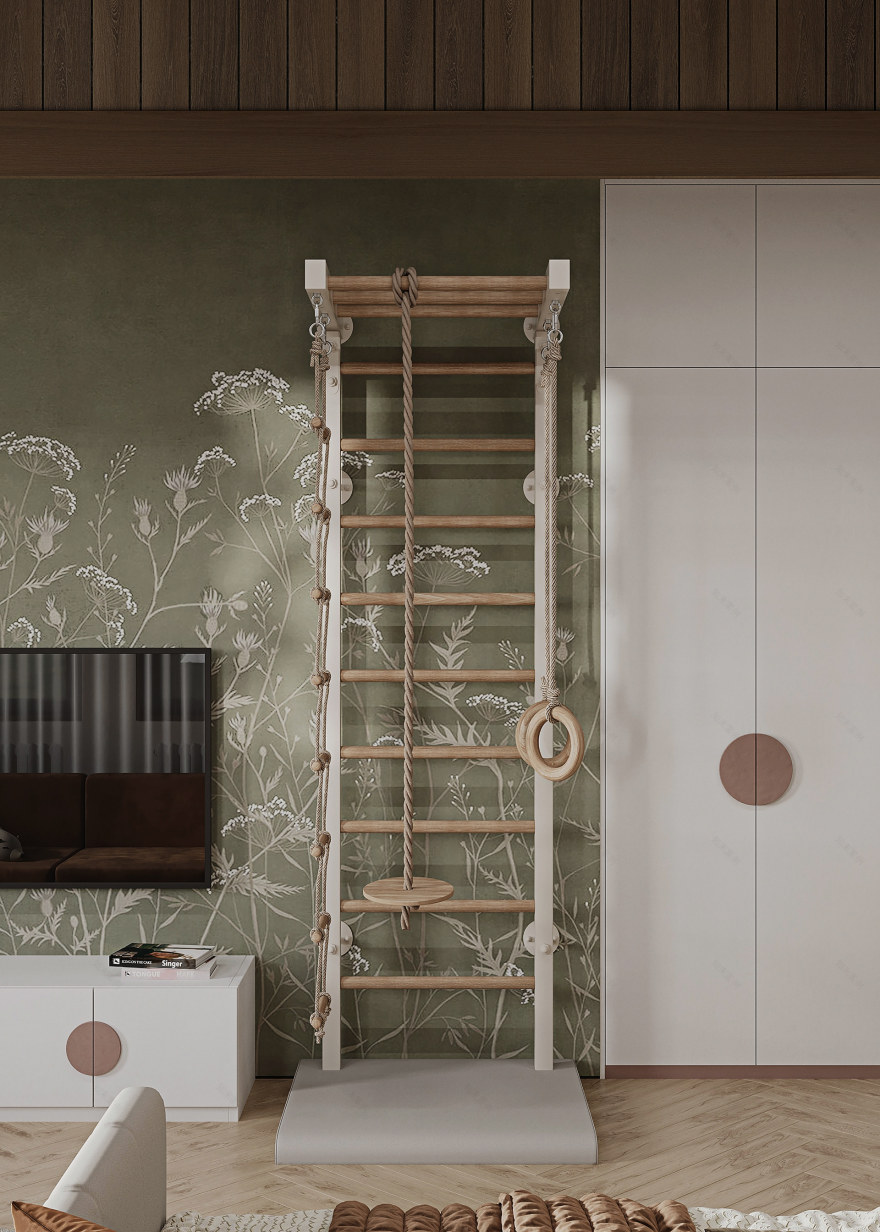 Girls Bedroom · Cottage(女孩卧室 · 小屋)丨俄罗斯新西伯利亚丨Alisa Ostapnko-12