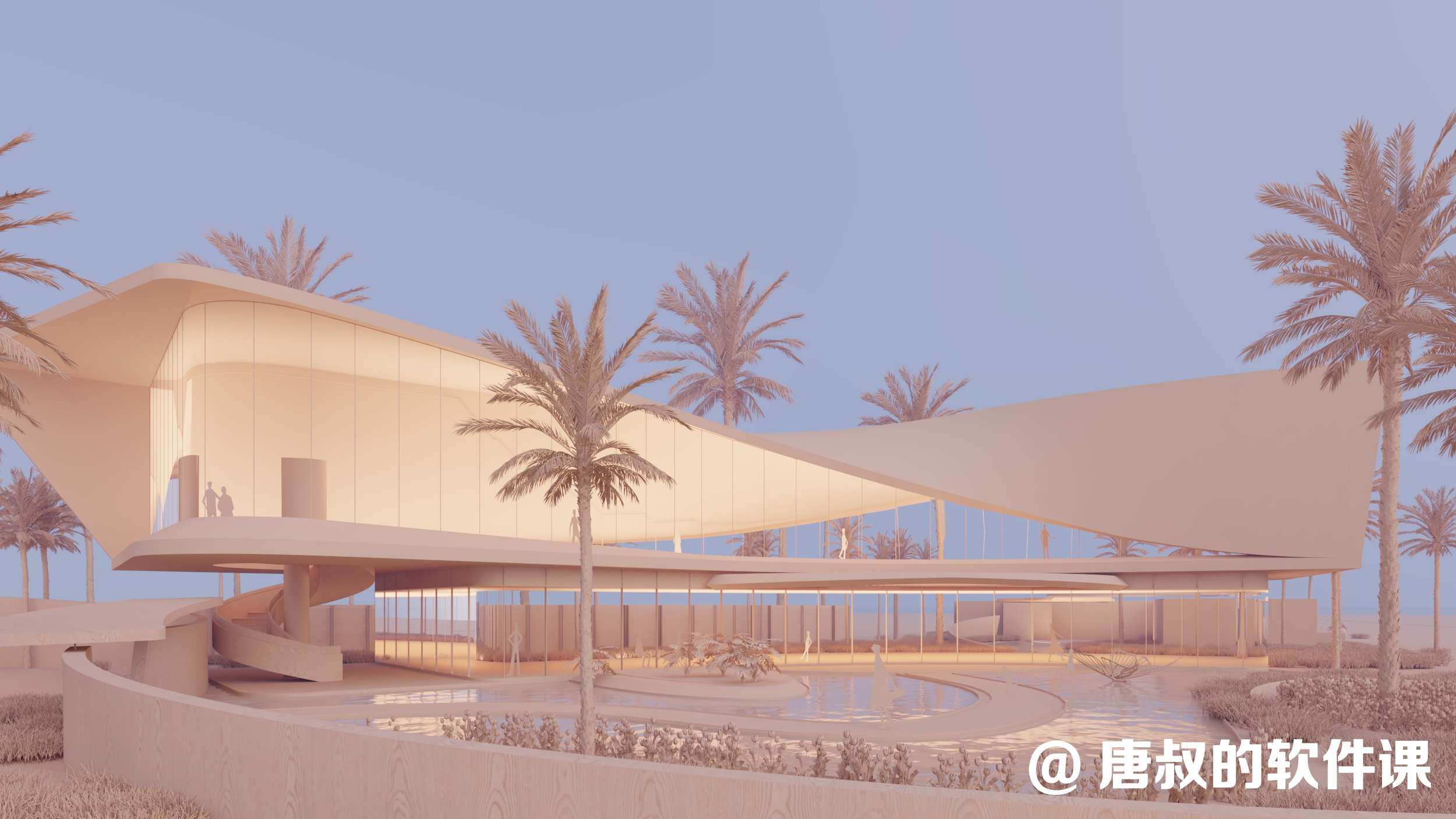 学员作品—手工模型渲染图-5