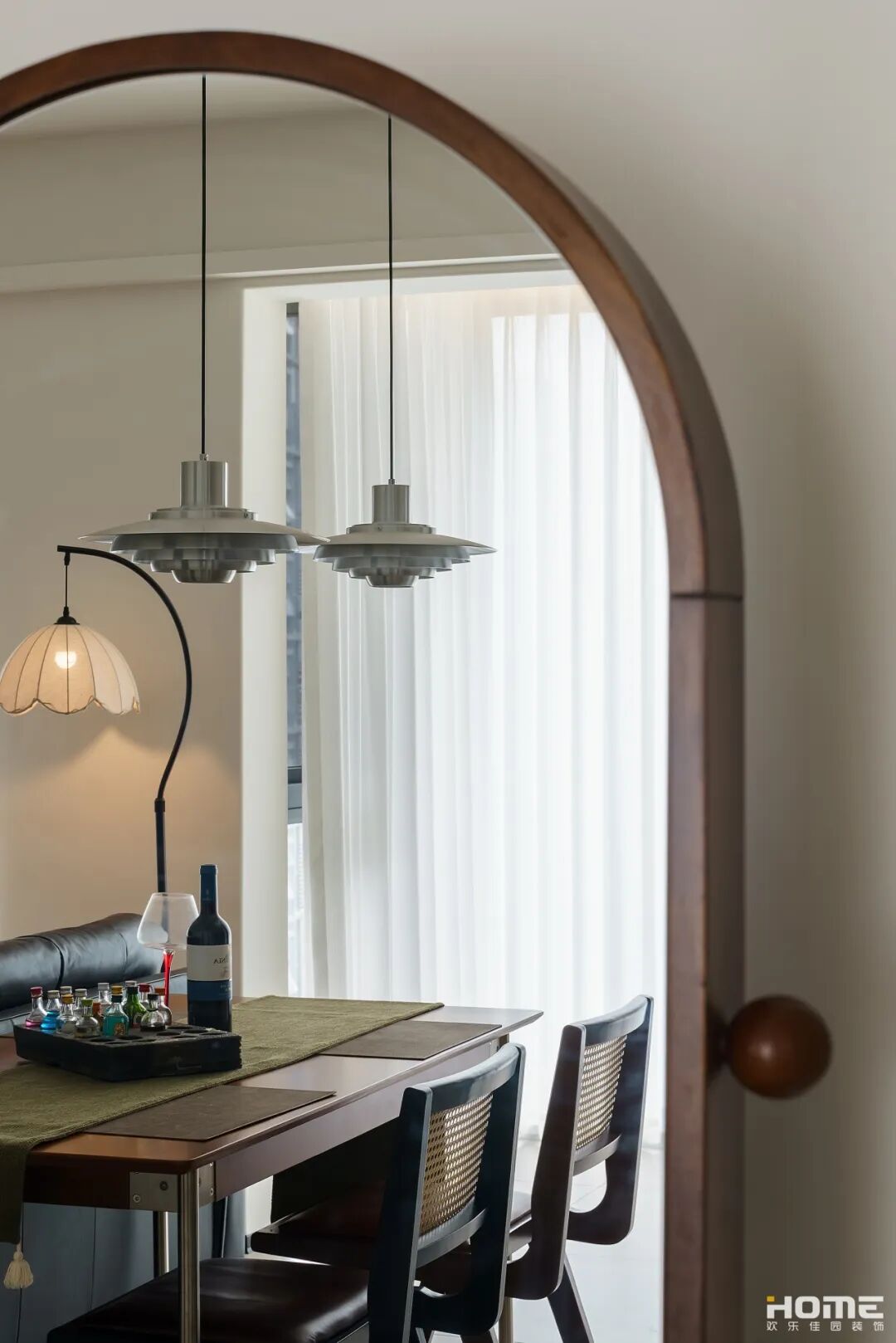 佳园实景|甜栗|花样年美岸X110㎡中古风，旧房逆袭，LDK设计让空间通透感翻倍！-38