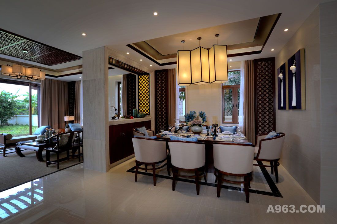 琼海万泉河温泉小镇独栋别墅样板间-15