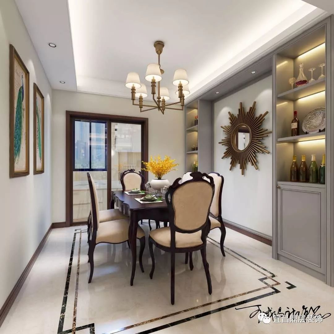 美式轻奢,筑就幸福生活——鼎层设计王威新作赏析-40